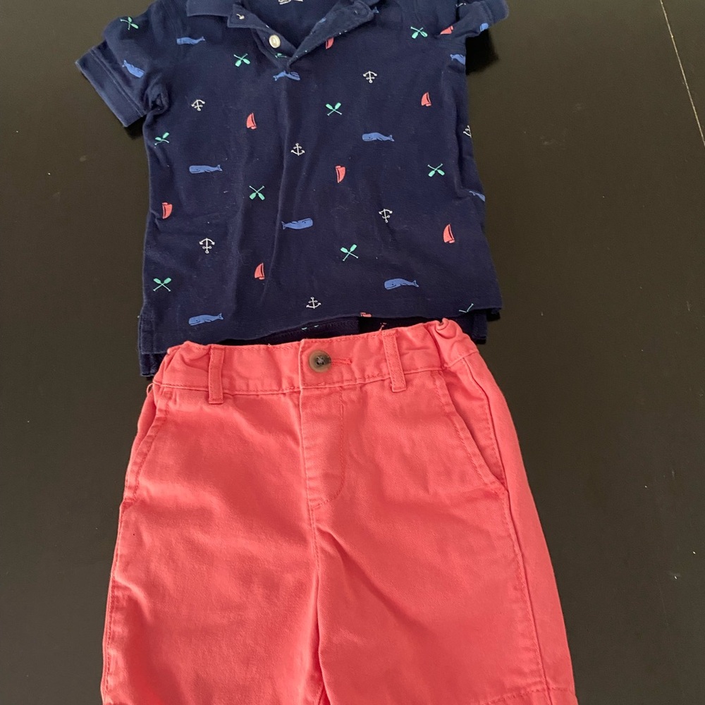 Carter Boys 2t/2A Outfit Set